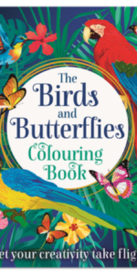The Works – The Birds and Butterflies Colouring Book - £5.00